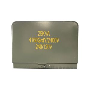 Oil Immersed Distribution 25Kva Single Phase Pad Mounted Transformer Step Down