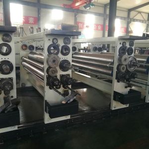 High Precision PLC Flexo Die Cutting And Printing Machine 30-50KW Power