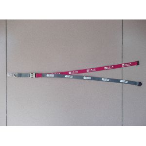 Customized simple flat polyester lanyards,cheap price polyester neck lanyards,