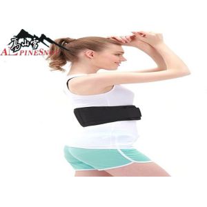Magnetic Self Heating Tourmaline Belt , Tourmaline Waist Belt Neoprene Cloth