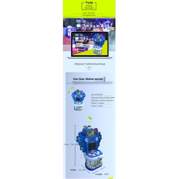 Coin Operated Music Hitting Amusement Game Machines Video Arcade Game