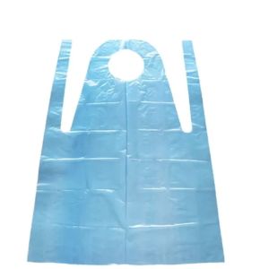 Customized Bulk Pack Disposable Polyethylene Apron With Smooth Surface