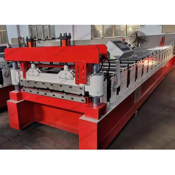 Quality Mitsubishi 0.3mm Trapezoidal Sheet Roll Forming Machine 380v60hz wholesale