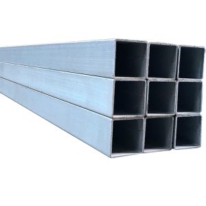 China Galvanized 40x40 mm Structural Mild Steel Square Tubing with Coated Surface and 0.8-4mm Thickness on sale