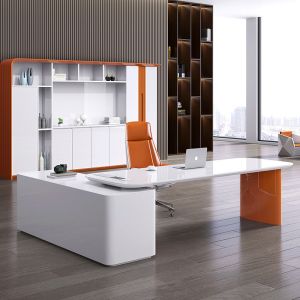 Personalized L-shaped Executive Desk Office Furniture Customized Desks