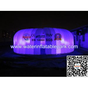 Colorful Fences Marquee Inflatable Lighting Tent 8m x 7m CE / UL / SGS