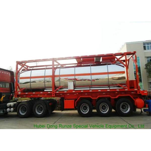 Quality 30FT   Steam Heating Insulated Tank Container Stanless Steel  For  Phosphoric Acid  H3PO4 wholesale