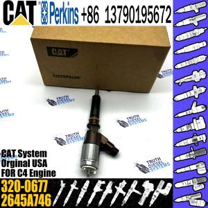 Diesel Fuel Injector 10R7671 10R-7671 320-0677 3200677 For CAT Excavator Engine