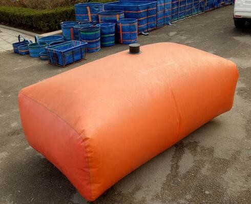 Quality 1000L Fire Fighting Tarpaulin Water Tank For Agricultural Irrigation 1.2MM Thickness wholesale
