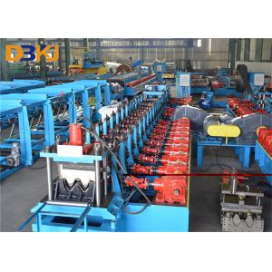 Long Service Life Guardrail Roll Forming Machine 2 And 3 Waves