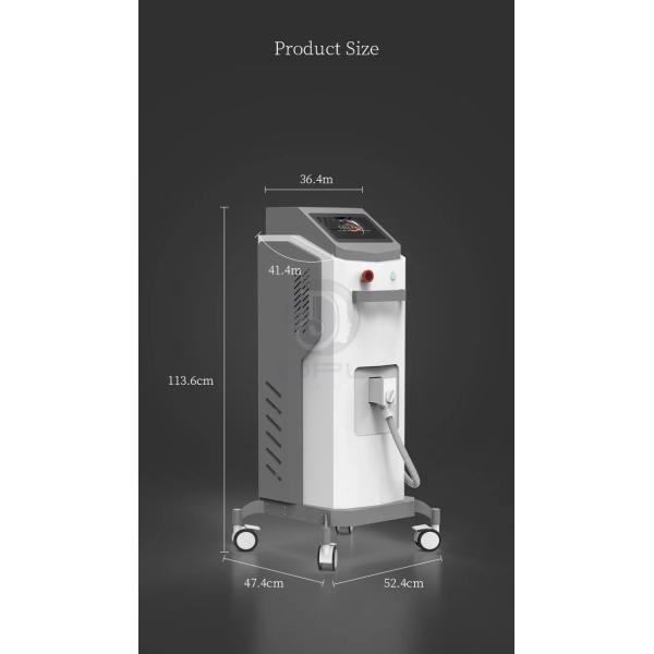 1200W Skin Rejuvenation 2 IN 1 Multifunction Picosecond Laser And Diode Laser Hair Removal Beauty Machine