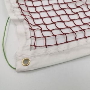 Durable Polyester Thread Portable Badminton Net Set Binding