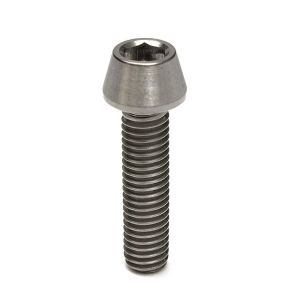 M5 X 16 Tapered Head Titanium Stem Bolts With Washer