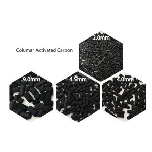 Car Air Purification Activated Carbon High Specific Surface Black Columnar