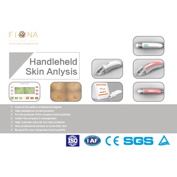 Wood Lamp Skin Analysis Device , Facial Skin Scanner Analyzer Testing Skin