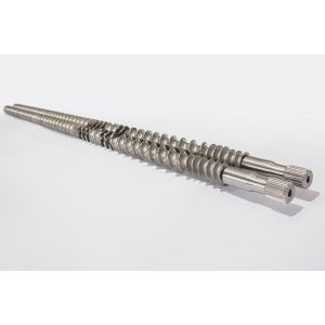 China High Torque Cold Rolling Twin Screw Extruder Shaft 70MC HIP Material on sale