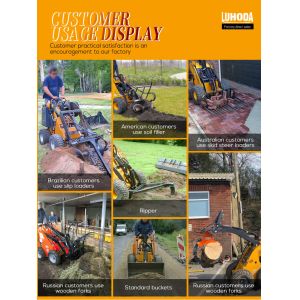 High Lifting Capacity Skid Steer Loader for Heavy-Duty Roadwork and Demolition