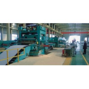 PLC Touch Screen Control Metal Slitting Machine Hydraulic Cutting Power 4KW