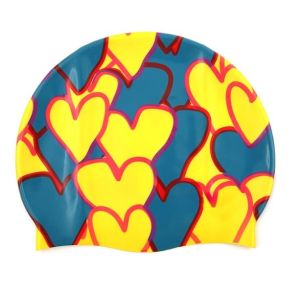 High Elasticity Waterproof Swim Cap Non Corrosive For Adults