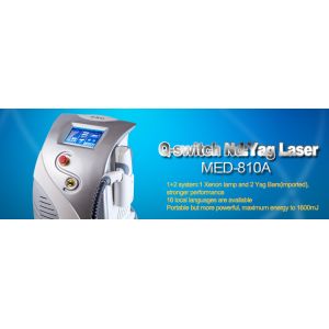 Pigment Removal Q-Switched ND YAG Laser Tattoo Removal ф7 And ф8 Yag Bars