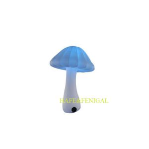 Customized Giant 2m Height Inflatable Lighting LED Lucky Shroom Decoration