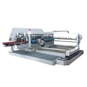 Full Automatic Glass Edging Machine With Film Removing Device , 0-8m / Min