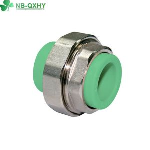 China Thread/Socket Connection Type PPR Plastic Pipe Fitting for Hot and Cold Water on sale