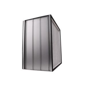 Customized Size HEPA Pleated Filter , Superfine Glass Fiber Air HEPA Filter