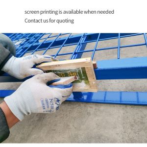 Powder Coated or Galvanized Warehouse Storage Rack Folding Shelf with Various