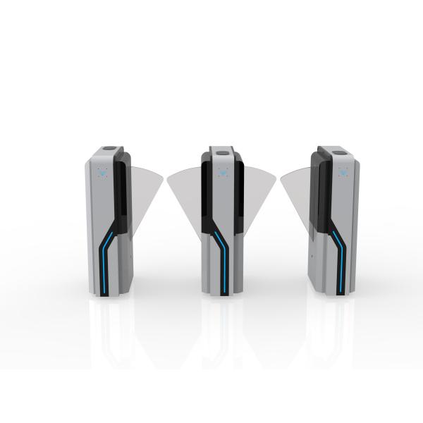 Quality Flap Barrier Gate Mechanism with Gym Swipe Card and RFID Operating Time 0.2 Seconds wholesale