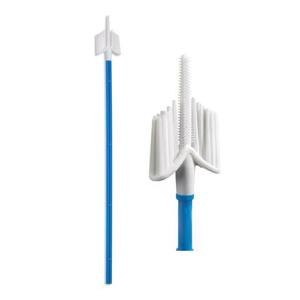 Quality Sterile EO NMPA Cervical Swab Brush With Flocked Tip wholesale