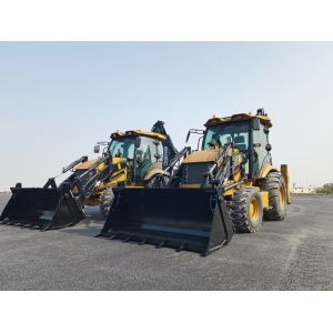 Customization Earth Moving Machinery Retroescavadeira Wheel Front Loader and