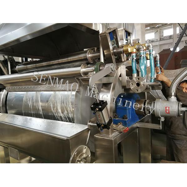 Sticky Material Drying Rotary Drum Scraper Dryer Customized