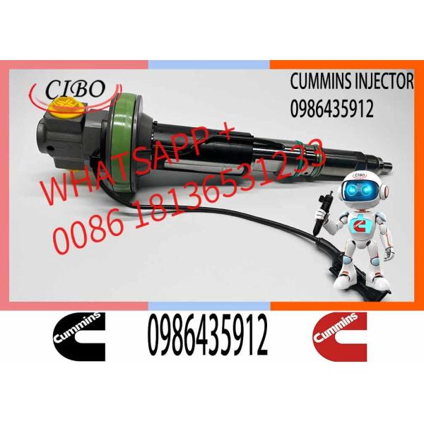 NINE Brand Hot Sales Common Rail Fuel Injector 0986435912 Diesel Injector 0 986