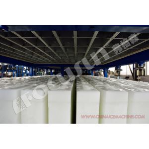 Commercial Applications 15T Direct Cooling Block Ice Making Machine with from