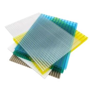 5mm Anti UV Translucent Polycarbonate Hollow Sheets Waterproof Durable