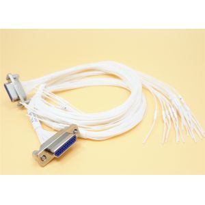 Micro D Sub Male connector With 21 Pins Wire Length 500mm DC Connector