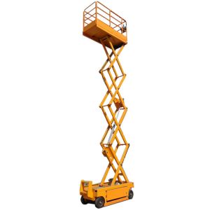 12m Self Propelled Access Platforms 320KG Portable Scissor Lift Platform