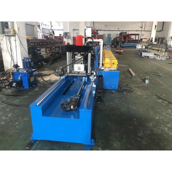 Quality 550MPa Galvanized Steel Strut Channel Roll Forming Machine With 3T Hydraulic Decoiler wholesale