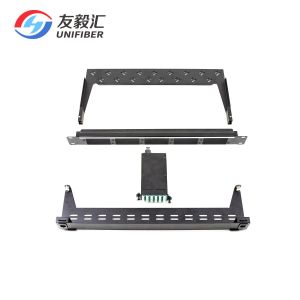 Ultra high Density MPO MTP Patch Panel 1U 120F 5x24F separate Cassette Module