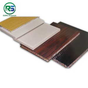 Soundproof Pre - Coated Aluminium Honeycomb Composite Panel Public Areas