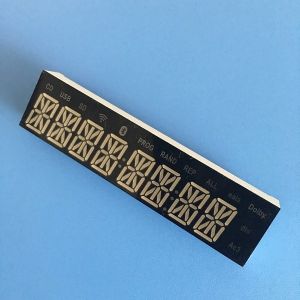 Bluetooth Audio Alphanumeric Led Display 8 Digit 14 Segment Ultra Red Easy