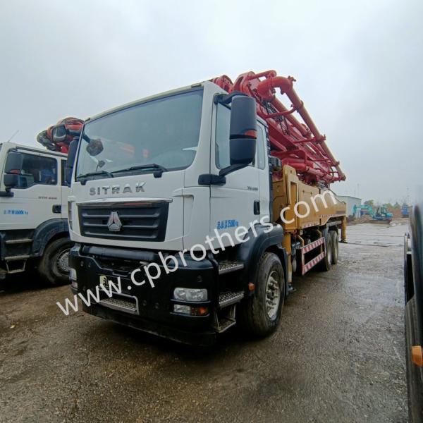 12060*2500*4000mm Sitrak 2018 Sy 46m Hydraulic Concrete Pump for Construction Project