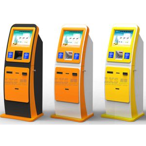 Lobby Kiosk Electronic Bill Payment Kiosk Terminal With Receipt Printer