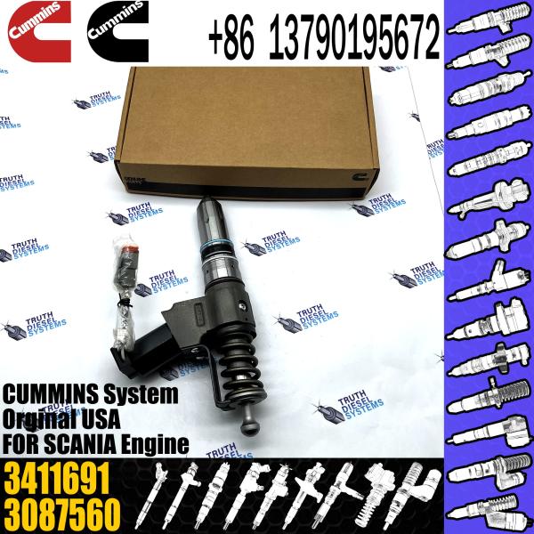 Quality Engine Common Rail Fuel Injector 4307516 3411691 3087560 3411765 for Cummins wholesale