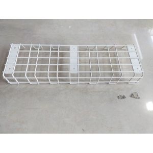 Adjustable Under Desk Iron Wire Mesh Cable Management Tray for Easy Cord