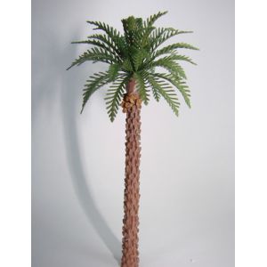 mini copper coconut tree 1:1000---metal palm trees,miniature artificial trees
