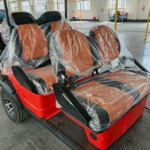 Rack And Pinion Steering 4 Seats Golf Cart for Steering Type and Roof