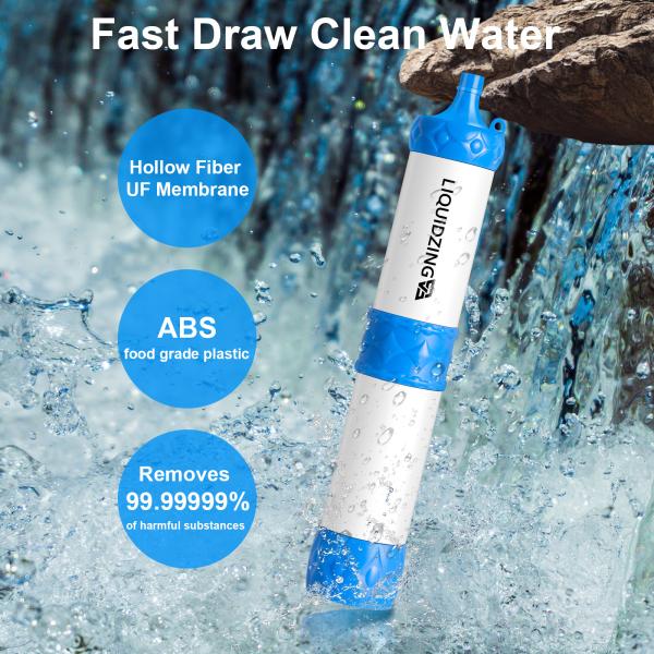 Personal Life Relief Water Filter Straw Portable Water Filter For Hiking Camping Water Filter