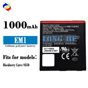 Replacement Battery For blackberry Curve 9350 Mobile version name E-M1 phone